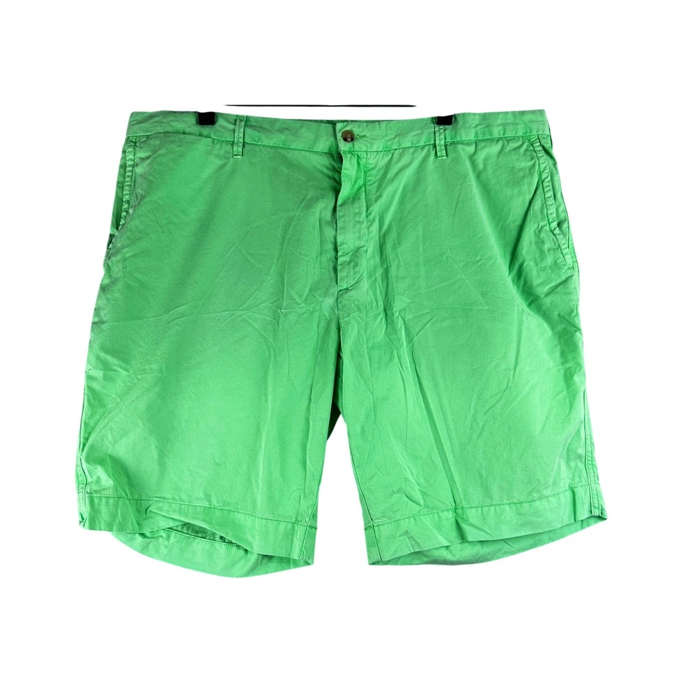 Polo Ralph Lauren Classic Fit Shorts Mens 40 Green Preppy Summer Pima Cotton